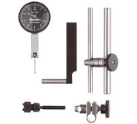 Starrett 709bcz Cadran Indicateur de test avec pièces jointes, support de queue d'aronde, cadran blanc, 0-15-0 lecture, 3,5 cm Dial Dia., 0-0,2 cm Range, 0 cm Graduation, -0.001 "précision