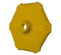 Starrett BKY5 Protection pour fusil à aiguiser en polypropylène désinfecté antimicrobien jaune pour protection des mains et des poignets - Durable et facile à nettoyer