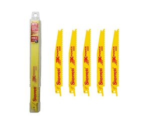 Starrett BT66-5 SIERRAS SABLE 150mm 6 D.
