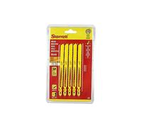Starrett Lame de scie sauteuse BU46-5 bimétal 100 mm 6 D Blister 5 unités