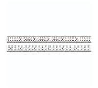 Starrett c303sr-6 semi rigide en acier règle en acier avec graduations pouce, 3R style graduations, 15,2 cm Longueur, 3/10,2 cm Largeur, épaisseur 1/127 cm