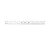 Starrett CB300 - Lame 35 Mm Pour Combinaison Squares, jeux et Biseau Protractors, finition chrome satiné, Largeur : 25 mm, épaisseur 2.4 mm, 300 mm Taille