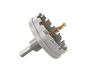 Starrett COR.DIENTE METAL DURO- CHAPAS 80MM DIA.
