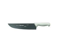 Starrett Couteau de chef professionnel BKW303-12 Couteau de cuisine droit de 12 po (300mm) de large avec lame durable, Blanc