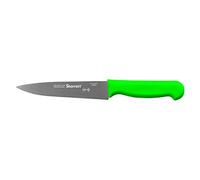 Starrett Couteau de cuisine Professional - BKG302-6 Couteau de cuisine triangulaire étroit de 6 pouces (150mm) avec lame durable, Vert