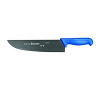 Starrett Couteau de cuisine Professional - BKL303-12, large et droit, 12 po (300mm) Couteau de cuisine ultra tranchant avec lame durable, Bleu