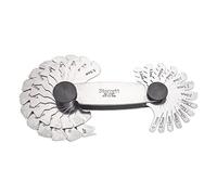 Starrett Jauge de pas de vis 159M avec dispositif de verrouillage, filetage 60°, 0,5-11,5 mm TPI 28 feuilles