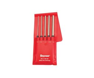Starrett JUEGO DE 5 BOTADORES EN ESTUCHE Multicolore