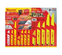 Starrett KRB12-A Lot de 12 lames de scie sabre bimétallique et carbure pour bois, métal, multi-usage et très résistant