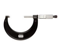 Starrett Micromètre extérieur T436.1XRL-6, arrêt à cliquet, écrou de blocage, faces en carbure, portée de 5 à 15,2 cm, graduation de 0 cm