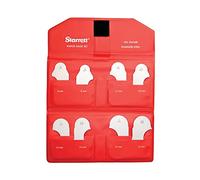 Starrett S167mbz Calibre à rayon - Ensemble millimètre sans support, finition satinée, plage de 8-15 mm, 1 mm graduations, 8 jauges