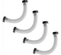 StarRing 1/2/4PCS Tuyau de pompe filtrante à sable pour piscine, remplacement de 3,8 cm 11388 11535 Tuyau de raccordement pour pompes à filtre à sable de 40,6 cm Intex pour accessoires de piscine
