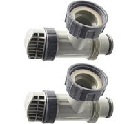 StarRing Lot de 1/2 valves à piston de piscine, pour grande pompe de filtre à piston Intex 10747 28635EG 28633EG 28671EG, assemblage de vannes à piston, pour équipement de piscine (2 pièces)