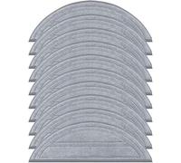 StarRing Lot de 10 tampons de nettoyage de rechange pour aspirateur robot Roborock Q10 S5, lavables et réutilisables