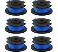 StarRing Lot de 2/4/6 bobines et fil de rechange pour débroussailleuse Ryobi One+ AC14RL3A pour débroussailleuse Ryobi 18 V 24 V 40 V