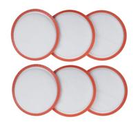 StarRing Lot de 3/6 filtres HEPA de rechange pour aspirateur Dirt Devil DD2650-1 DD2651-0 DD2651-1 DD2720 lavables et réutilisables