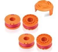 StarRing Lot de 5 bobines de rechange pour débroussailleuse WA0004 pour débroussailleuse Worx 20 V - Accessoires de rechange pour débroussailleuse WA6531 WG151, WG163E.1, WG163E.3, WG163E.6, WG163E.9