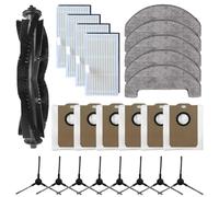StarRing Lot de 9/24 pièces de rechange pour aspirateur Monsga MS1 MAX - Accessoires pour aspirateur robot aspirateur Monsga MS1 MAX (24 pièces)