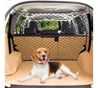 STARROAD-TIM 120X70CM Filet Voiture pour Chien Grille Chien Voiture Filet Coffre Voiture Chien Filet de Séparation pour Chien Séparateur de Siège Arrière pour Camions SUV et berlines