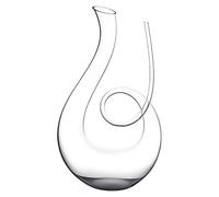 STARRY G Carafe à vin rouge, carafe à décanter pour vin, bec verseur à col de cygne, carafe en forme de U, carafe en verre cristal sans plomb de 1,5 l pour les amateurs de vin