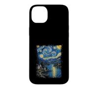 Starry Night Lake District, Royaume-Uni Coque pour iPhone 14 Plus