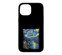 Starry Night Lake District, Royaume-Uni Coque pour iPhone 15