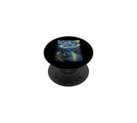 Starry Night Lake District, Royaume-Uni PopSockets PopGrip Adhésif