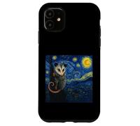 Starry Night Opossum Van Gogh Possum Coque pour iPhone 11