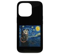 Starry Night Opossum Van Gogh Possum Coque pour iPhone 13 Pro
