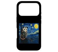 Starry Night Opossum Van Gogh Possum Coque pour iPhone 17 Pro
