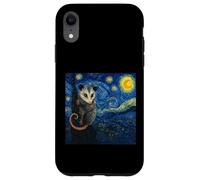 Starry Night Opossum Van Gogh Possum Coque pour iPhone XR