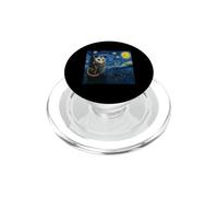 Starry Night Opossum Van Gogh Possum PopSockets PopGrip pour MagSafe