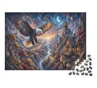 Starry Sky EaglePuzzle Classique 1000 Pièces Complet Cabine Canyon pour Grands-Parents Amélioration De La Mémoire Activité Intérieure 38x26cm/1000pcs