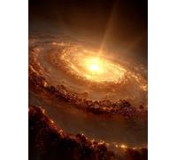 Starry Sky Light,1000-piece Puzzle,Adult DIY Artwork,26x38cm