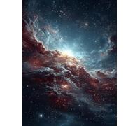 Starry Sky Light,Wooden Jigsaw Puzzle 1000 Pieces,Adult Birthday Gift Educational Toys,38x52cm