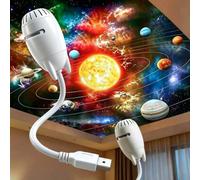 Starry Sky Projector Lamp - USB Night Light | Dimmable Kids Bedroom Decor