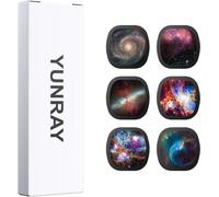 Starry Sky Realistic Records Kit, 5k Ultra HD Planetarium Home Starry Sky & Fog Projections for Galaxy Projector Pro, 6 Pieces (Nebula 1)