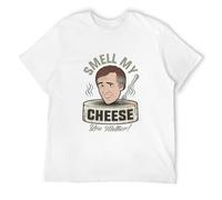 STARRY STAR Elimina Alan Partridge Smell My Cheese You Mother Coogan TV Men's T Shirt White 3XL