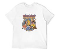 STARRY STAR Men's Devils Music Sing Along T-Shirts White 3XL