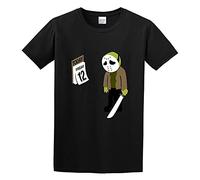 STARRY STAR Men's Friday of 12Th T-Shirts Black 3XL