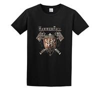 STARRY STAR Men's Hammerfall T-Shirts Black 3XL