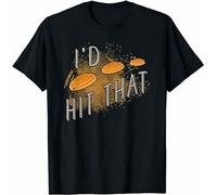 STARRY STAR Men's Limited Skeet Shooting Trap Sporting Clay Target I'd Hit That T-Shirts Black L