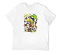 STARRY STAR Men's Made in 90S Cartoon Fun Funny TV Shows Movie T-Shirts White XXL