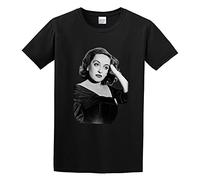 STARRY STAR Men's Margo Channing Bette Davis All About Eve T-Shirts Black M