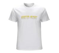 STARRY STAR Men's Monster Magnet Logo T-Shirts White XL
