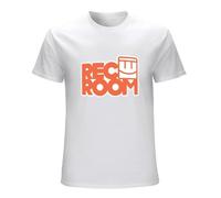 STARRY STAR Men's Rec Room Summer Top Boys T-Shirts White XXL
