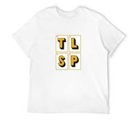 STARRY STAR Men's The Last Shadow Puppets Logo T-Shirts White S