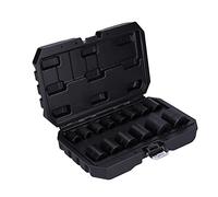 Starrypxl 14PCS 1/2in Shallow Impact Socket Set DR Metric CrMo Steel Heavy Duty Car Repair Tools Durable Versatile Mechanics Essential