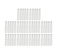 Starrypxl Air Conditioning Hose Barb Fitting Aluminum Connector 12.5mm to 14mm 50 Pcs Universal Car Truck Engineering Modification Durable Sleeve (11mm to 12.5mm Sleeve)