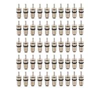 Starrypxl Air Conditioning Valve Core R134 Series 50PCS High Pressure Valve Stem Core Durable Auto AC System Replacement
